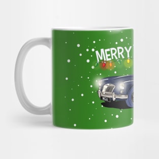 Classic MG MGA Roadster Christmas Mug